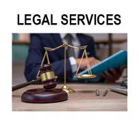 legal services